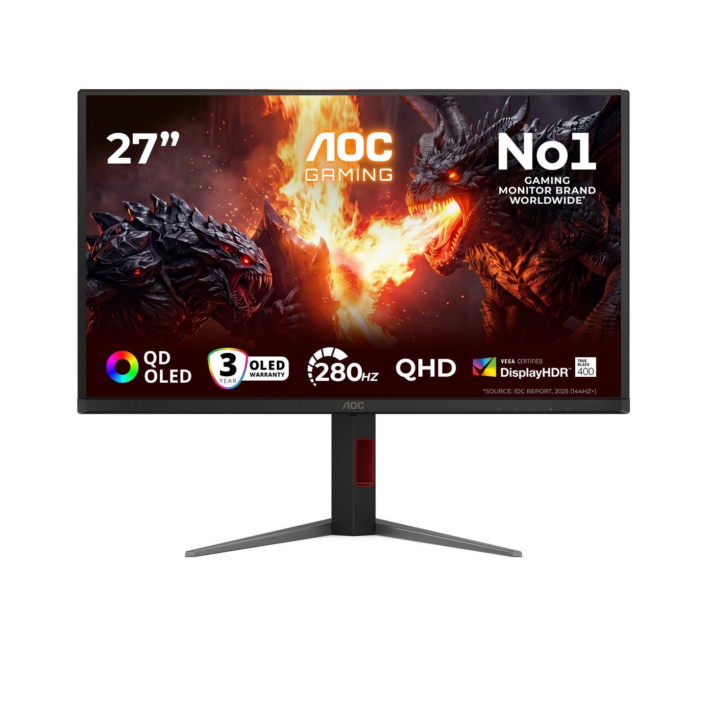 AOC G4 Q27G4ZD 26.5" QHD OLED 280Hz Monitor