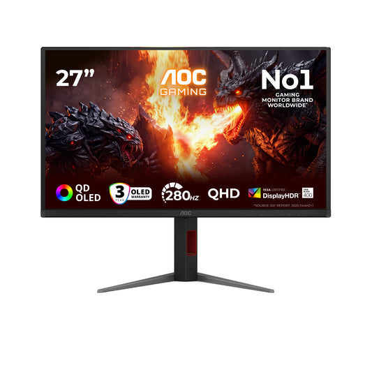 AOC G4 Q27G4ZD 26.5" QHD OLED 280Hz Monitor
