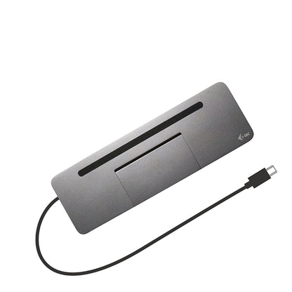 i-tec Metal Ergonomic 3x USB-C Docking Station 85W