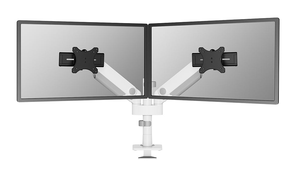 Neomounts DS65S-950WH2 Monitor arm 24-34" - gas spring - Topfix - multi-adjustable