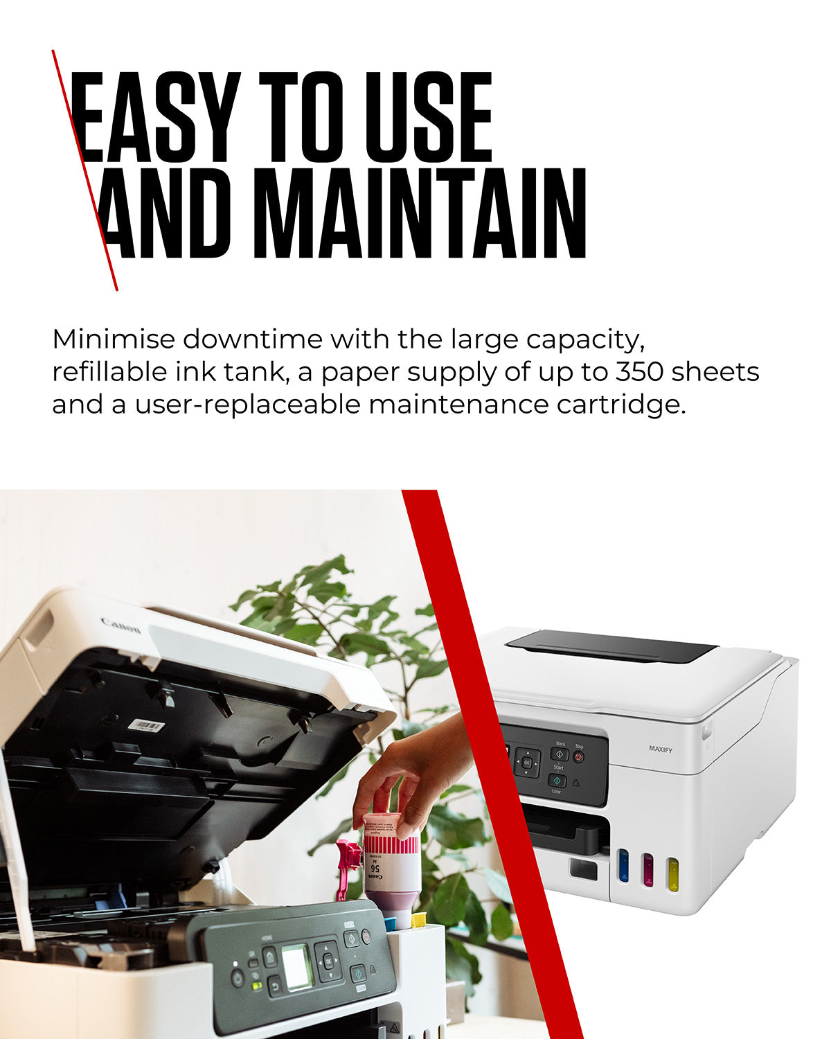 Canon MAXIFY GX3050 Inkjet A4 600 x 1200 DPI Wi-Fi Printer