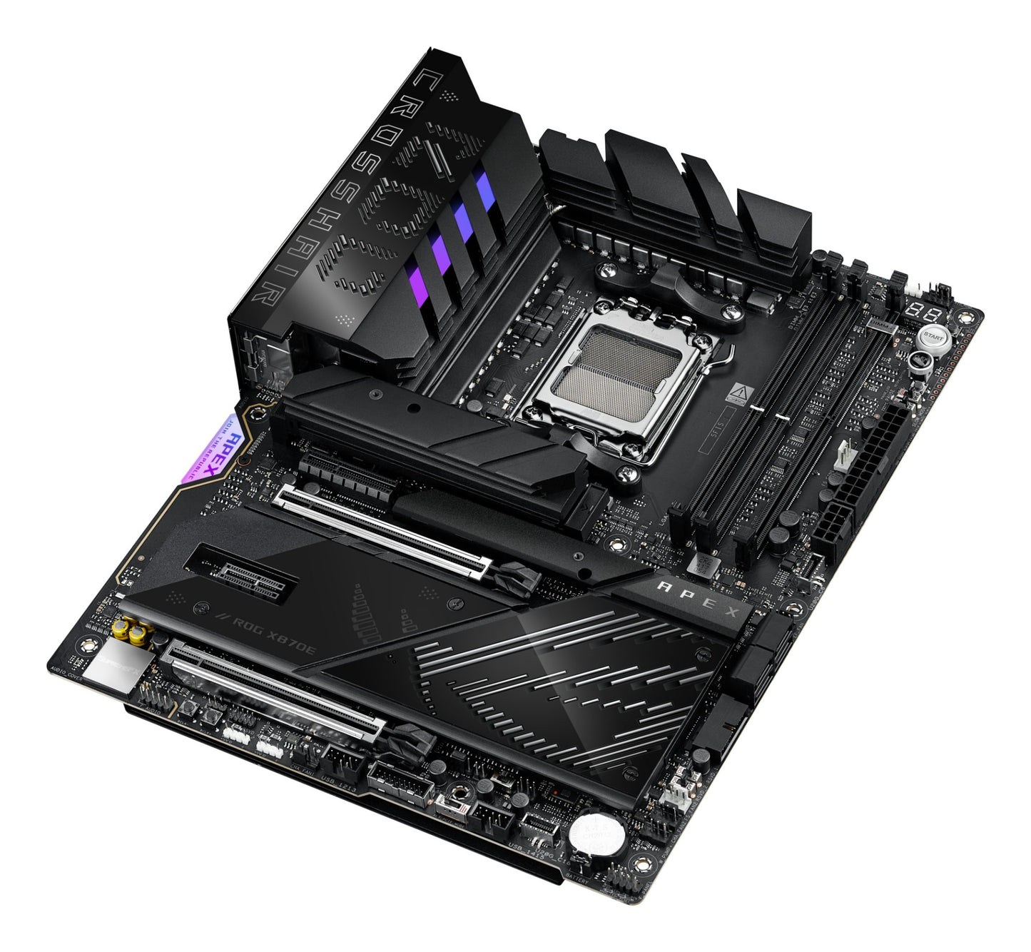 ASUS ROG CROSSHAIR X870E APEX AMD X870E Socket AM5 ATX Motherboard