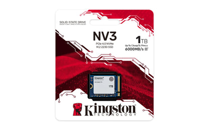 Kingston Technology SNV3SM3/1T0 1TB M.2 NVMe PCIe Gen4 SSD