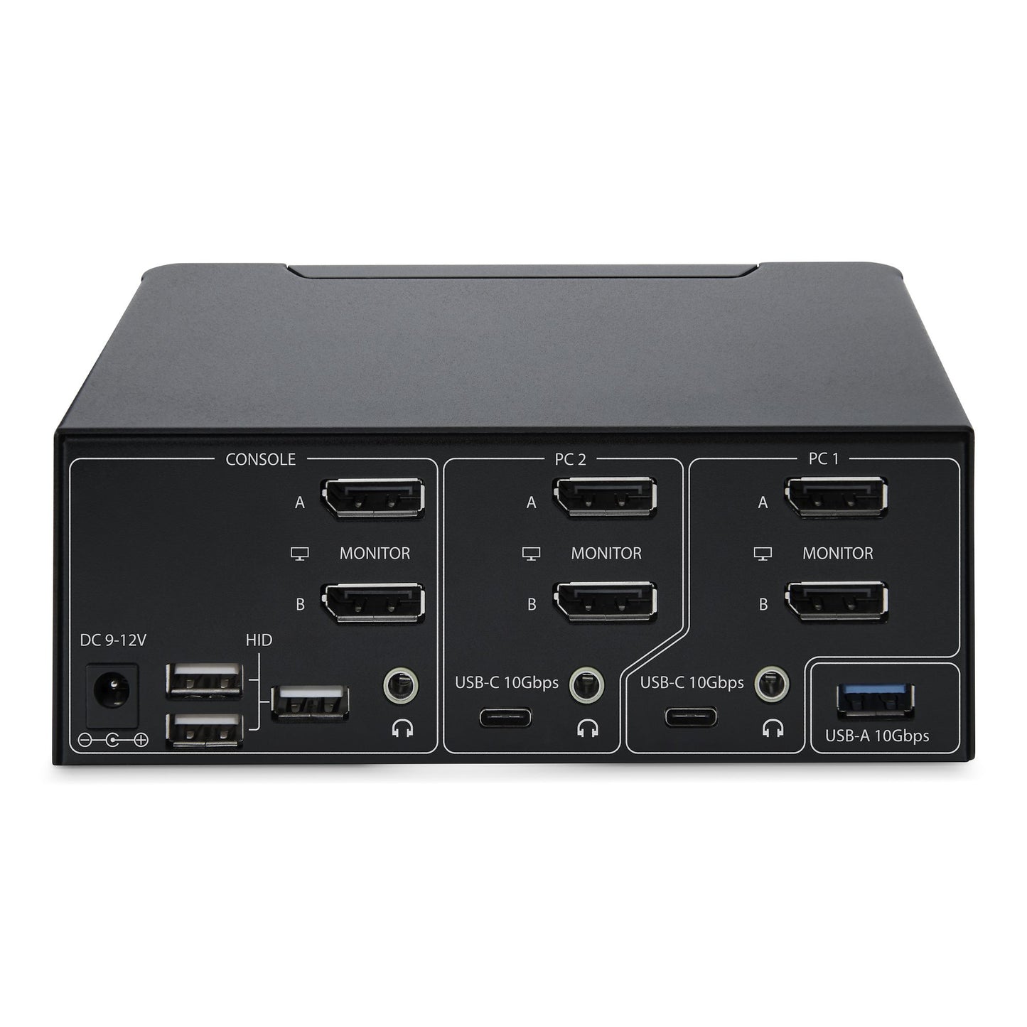 StarTech.com 2-Port Dual-Monitor DisplayPort KVM Switch, 8K 60Hz / 4K 144Hz, DP 1.4