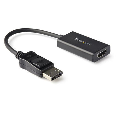 StarTech.com DisplayPort to HDMI Adapter - 4K 60Hz HDR10 Active DisplayPort 1.4 to Cable