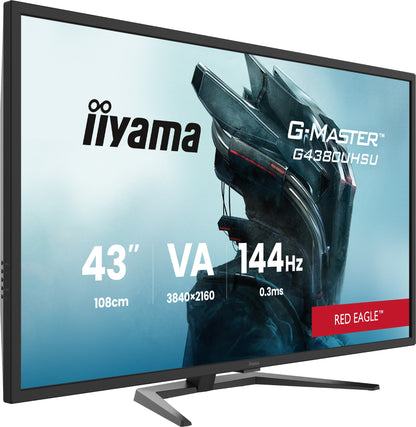 iiyama G-MASTER G4380UHSU-B2 42.5" 4K UHD VA 144Hz Monitor