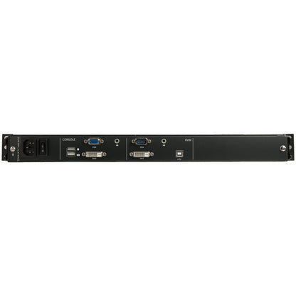 StarTech.com Dual Rail Rackmount KVM Console HD 1080p - Single Port DVI/VGA KVM