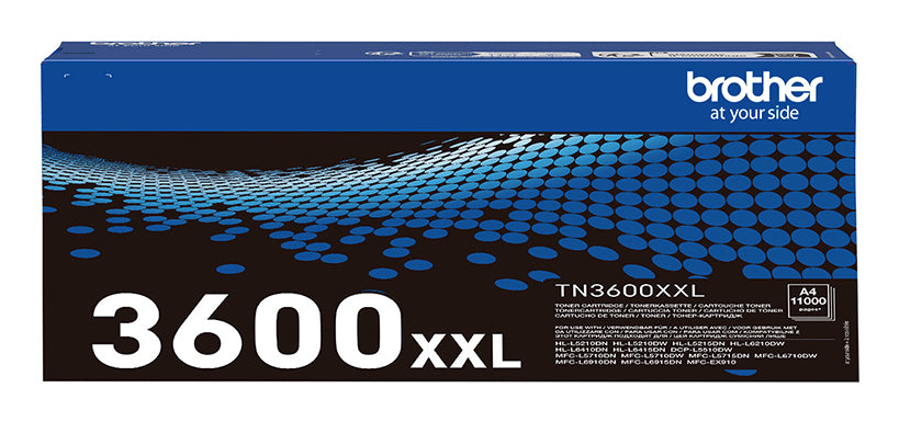 Brother TN-3600XXL Toner Cartridge (11K pages)