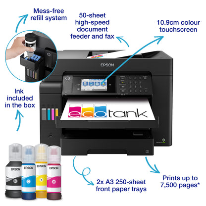Epson EcoTank ET-16605 Inkjet A3 4800 x 2400 DPI 32 ppm Wi-Fi Printer