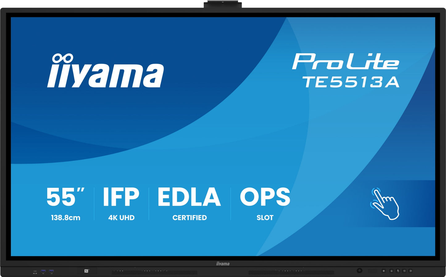 iiyama TE5513A-B2AG Signage Display Interactive flat panel 54.6" 4K UHD IPS Touch Monitor