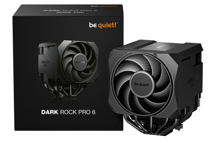 be quiet! Dark Rock Pro 6 Chipset Air cooler 120/135 mm Black 1 pc(s) Cooling