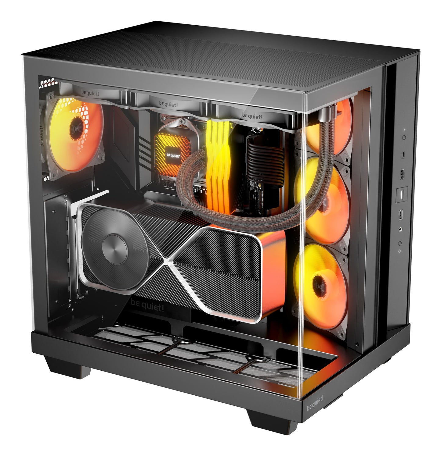be quiet! Light Base 500 LX Black Midi Tower PC Case