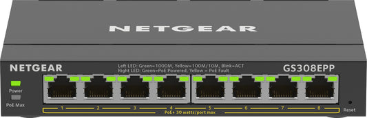 Netgear GS308EPP Networking