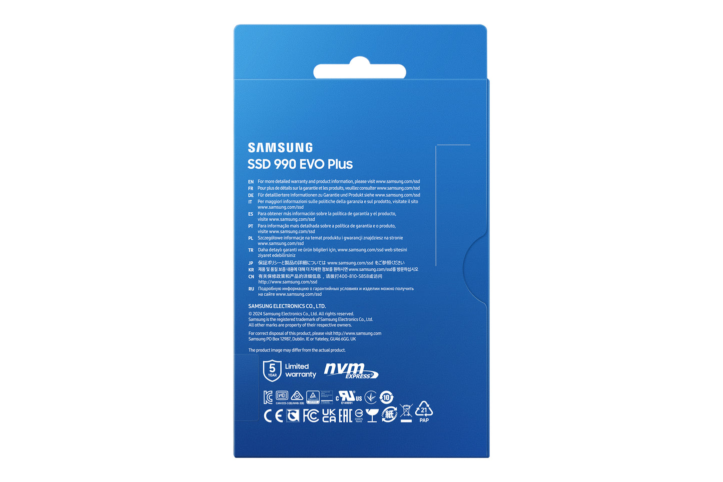 Samsung MZ-V9S1T0BW 1TB M.2 NVMe PCIe Gen4 SSD
