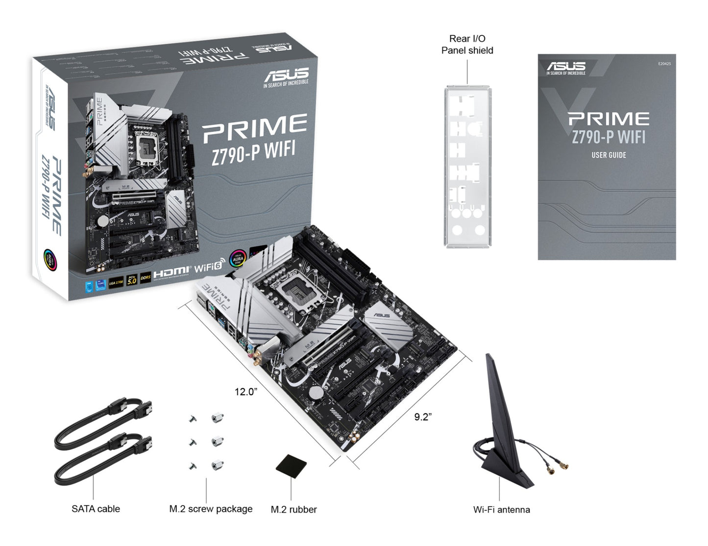 ASUS PRIME Z790-P WIFI Intel Z790 LGA 1700 ATX Motherboard