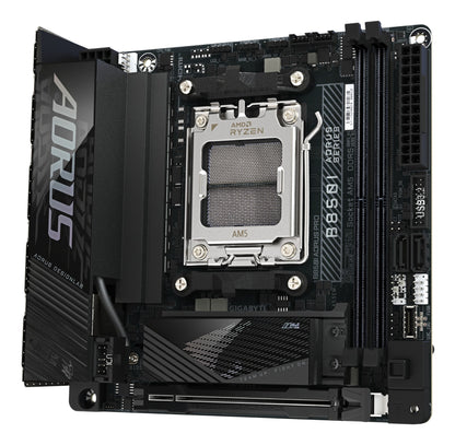 Gigabyte B850I AORUS PRO Motherboard - AMD Ryzen 9000 Series CPUs, 8+2+1 Phases