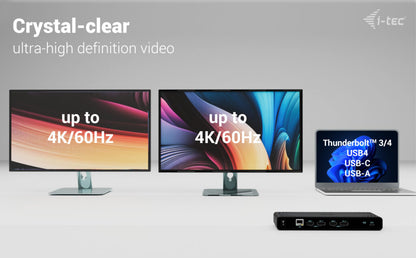 i-tec Universal Display + USB-C Docking Station 85W