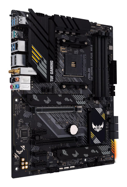 ASUS TUF GAMING B550-PLUS WIFI II AMD B550 Socket AM4 ATX Motherboard
