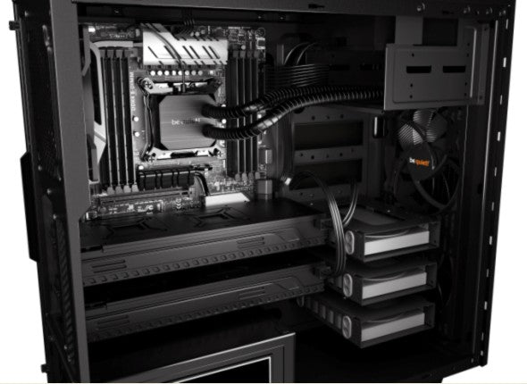 be quiet! Pure Base 600 Midi Tower Black, Silver PC Case