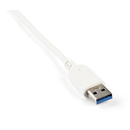 StarTech.com 3-Port USB Hub with Ethernet, USB-A Ports, Gigabit Ethernet/GbE, USB Network Adapter