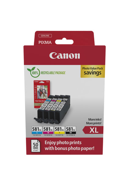 Canon 2052C006/CLI-581XL Ink Cartridge