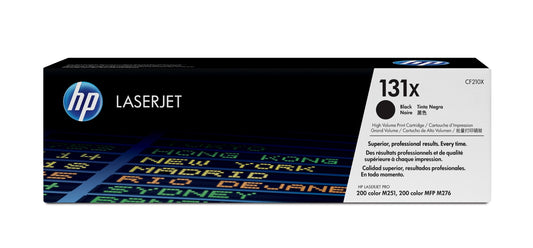 HP CF210X/131X Black Toner Cartridge (2.4K pages, HP Pro 200)