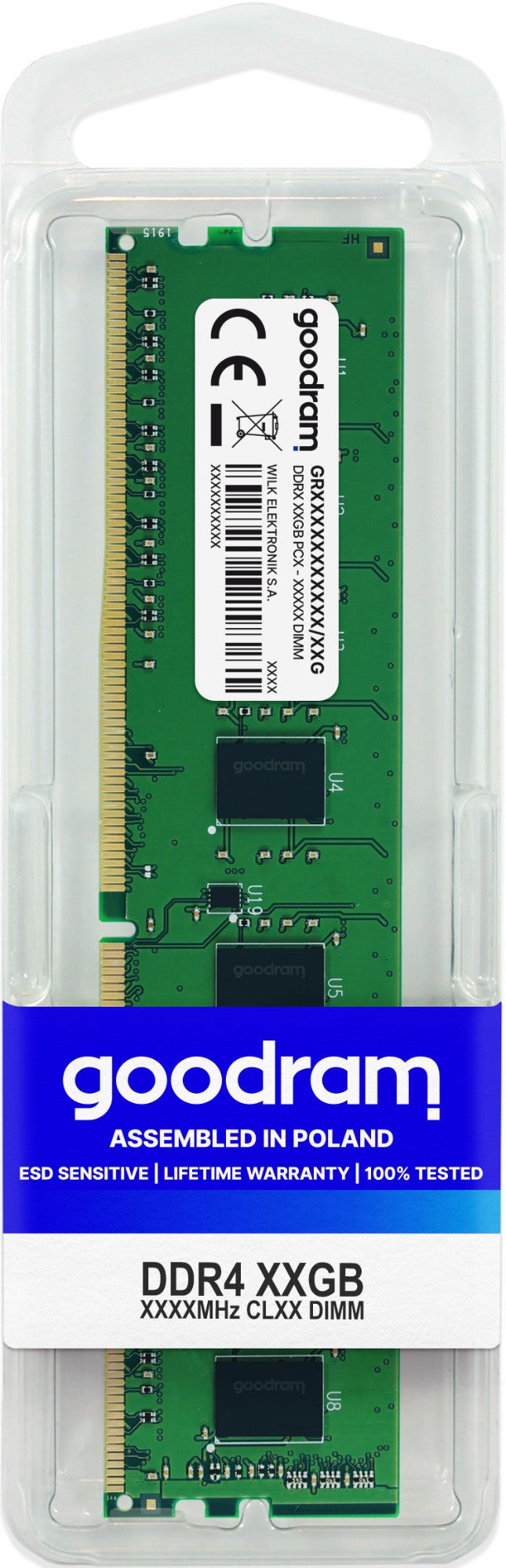 GOODRAM 16GB (1x16GB) DDR4 3200MT/s Desktop RAM