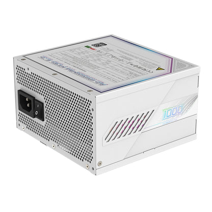 Gigabyte AORUS ELITE P1000W ICE Power Supply Unit - PCIe 5.0, 80 PLUS Platinum