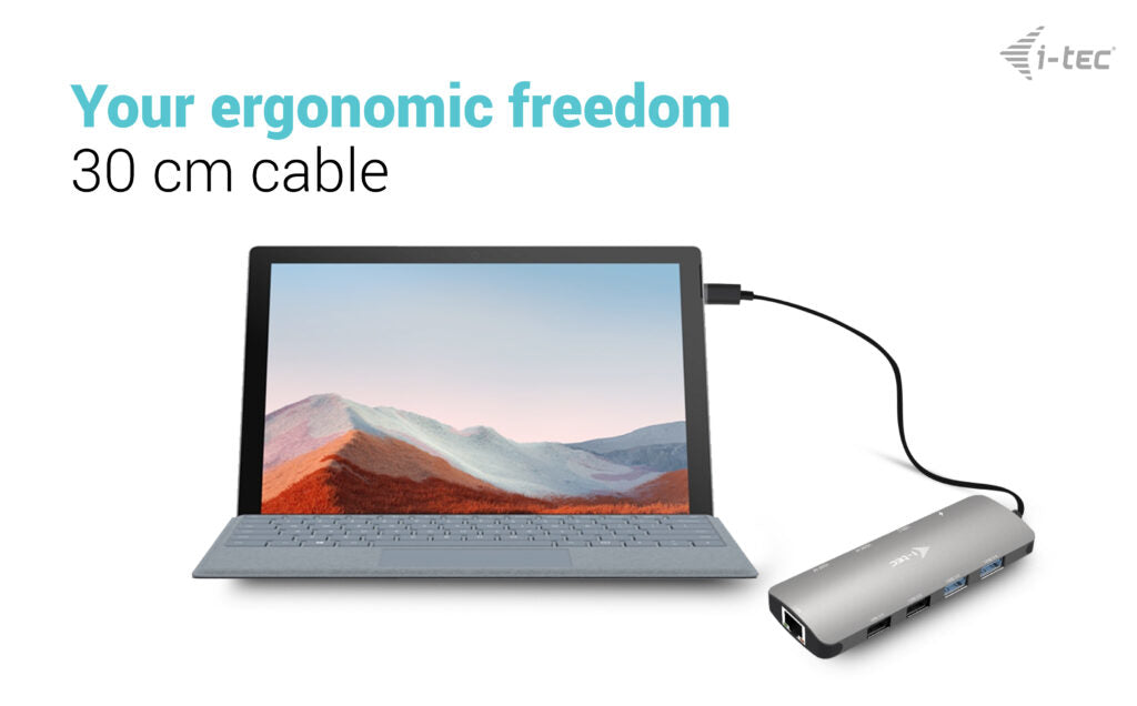 i-tec Metal Nano 2x USB-C Docking Station 100W