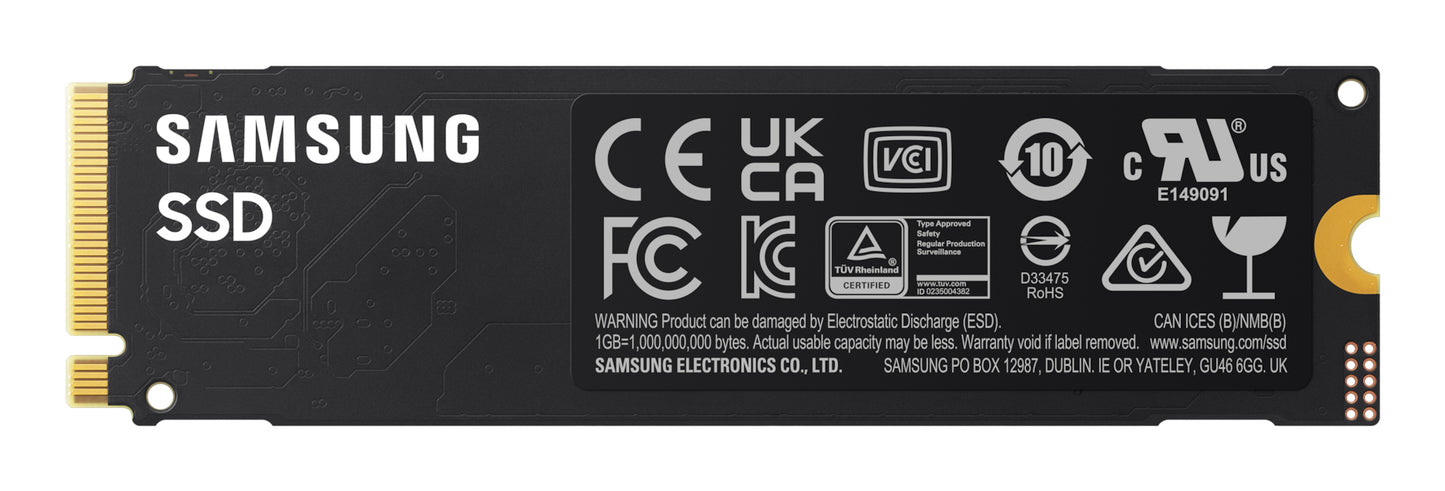 Samsung MZ-V9V1T0BW 1TB M.2 NVMe PCIe Gen4 SSD