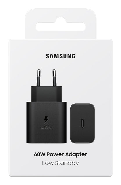 Samsung EP-T6010NBEGWW mobile device charger Laptop, Smartphone, Tablet Black AC