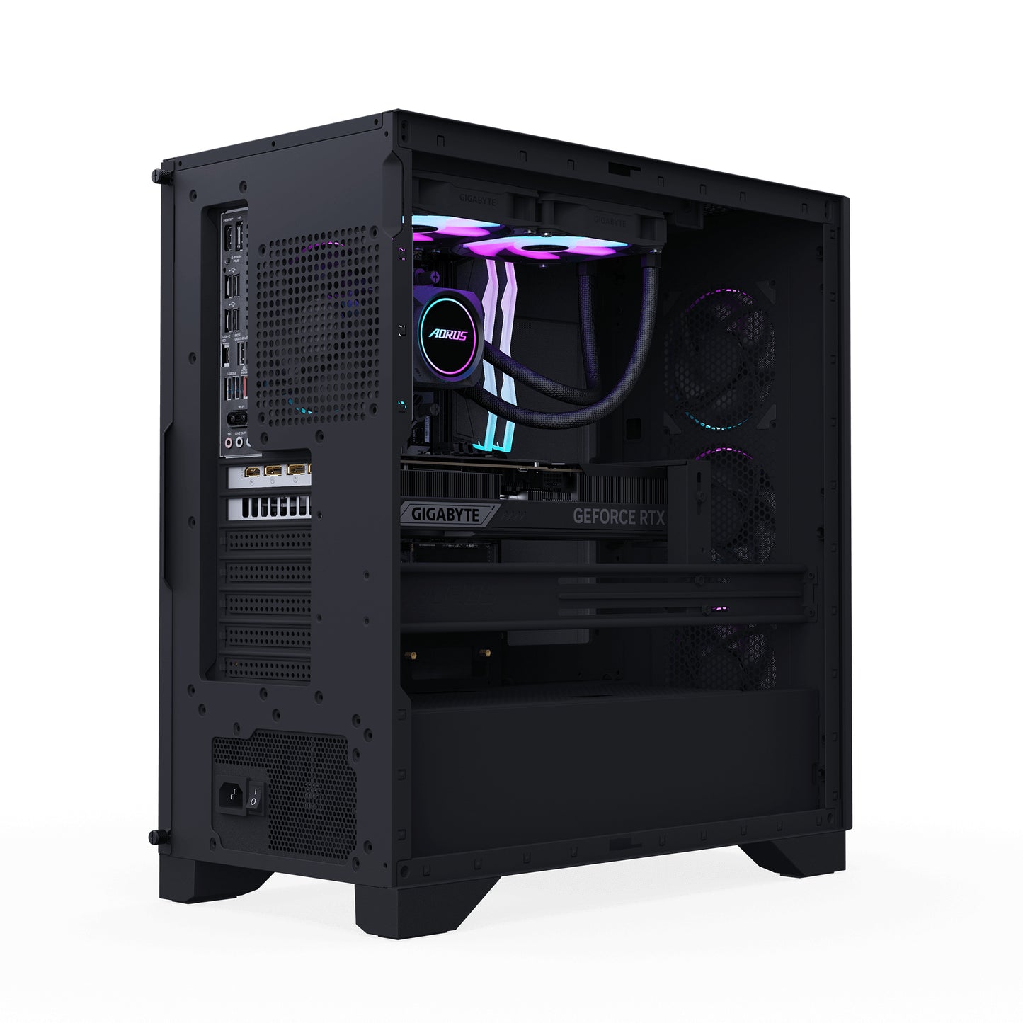 Gigabyte AORUS PRIME 5 Gaming Ryzen 7 9800X3D 32GB 2TB SSD NVIDIA GeForce RTX 5070 Ti Desktop PC