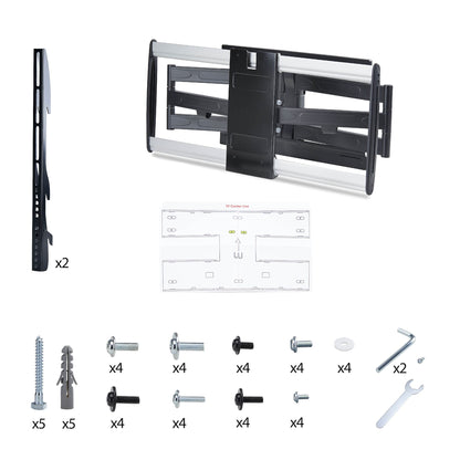 StarTech.com Ultra-Slim Articulating TV Wall Mount for up to 65-inch and 99lb/45kg