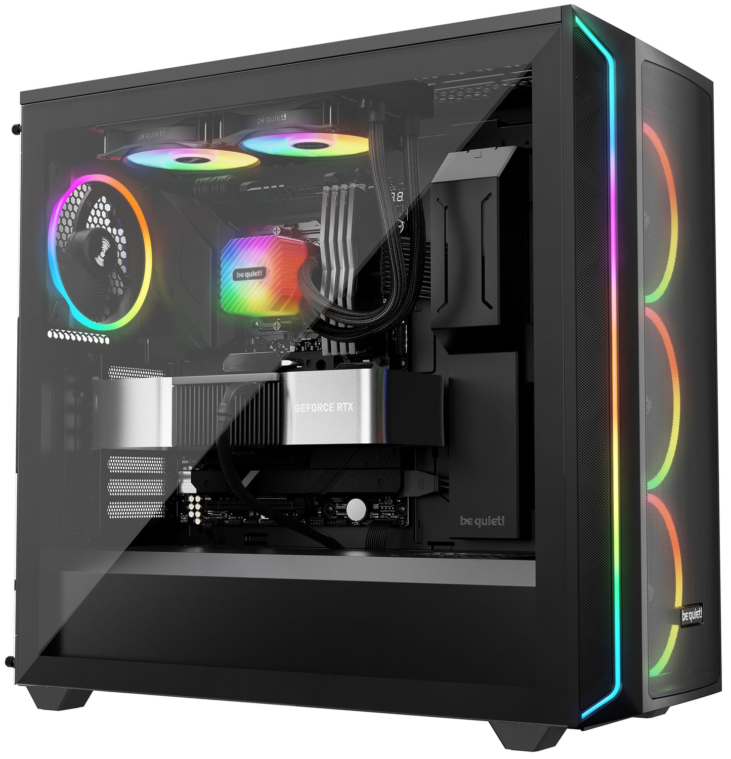 be quiet! LIGHT LOOP 240mm Black Processor All-in-one liquid cooler 12 cm 1 pc(s) Cooling