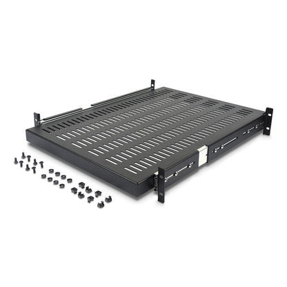 StarTech.com 2U Sliding Server Rack Mount Shelf - 20 to 30in Adjustable Mounting