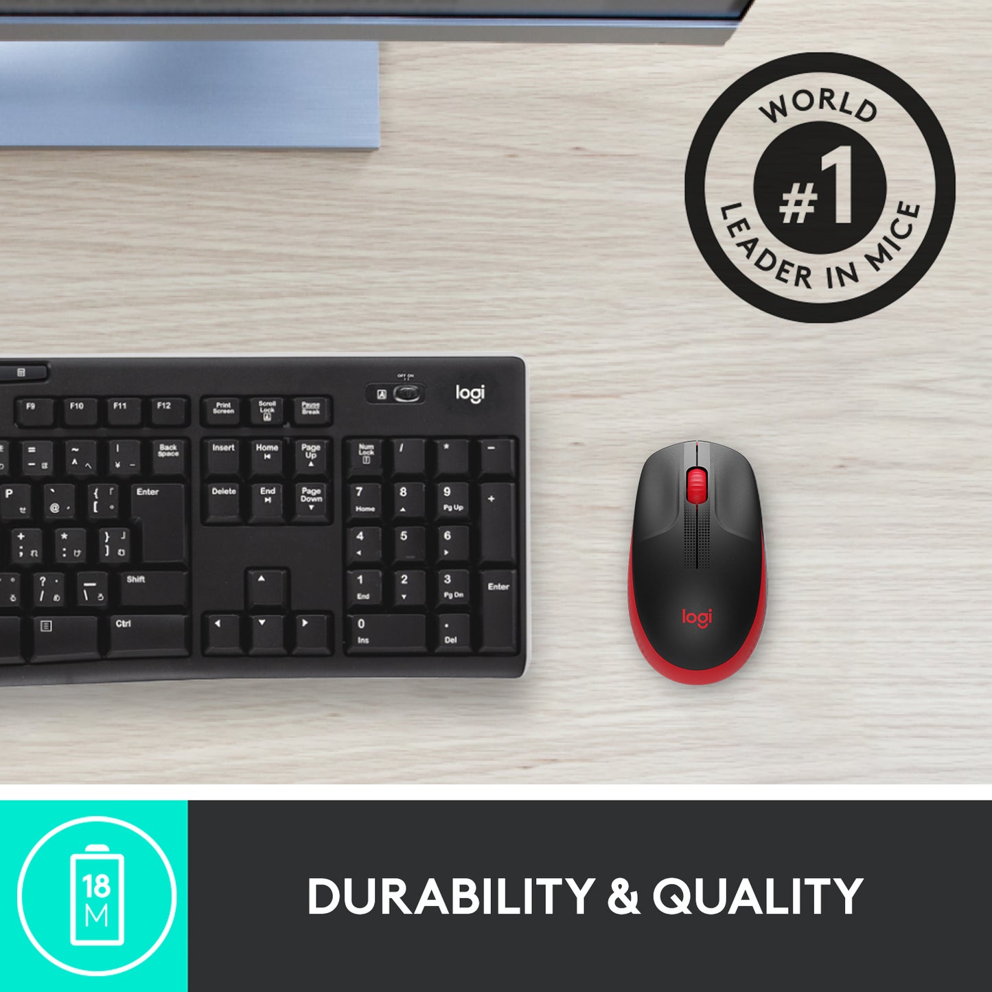 Logitech M190 Wireless Mouse