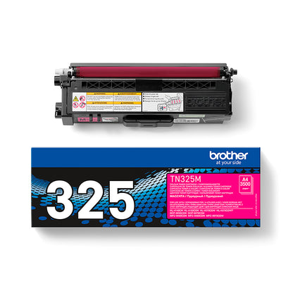 Brother TN-325M Magenta Toner Cartridge (3.5K pages)