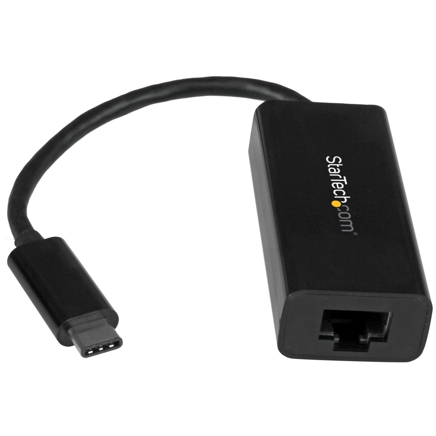 StarTech.com USB-C to Gigabit Ethernet Adapter, Black, Thunderbolt 3 / 4 Compatible