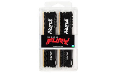 Kingston Technology FURY Beast 64GB DDR4 3600MT/s CL18 Desktop RAM
