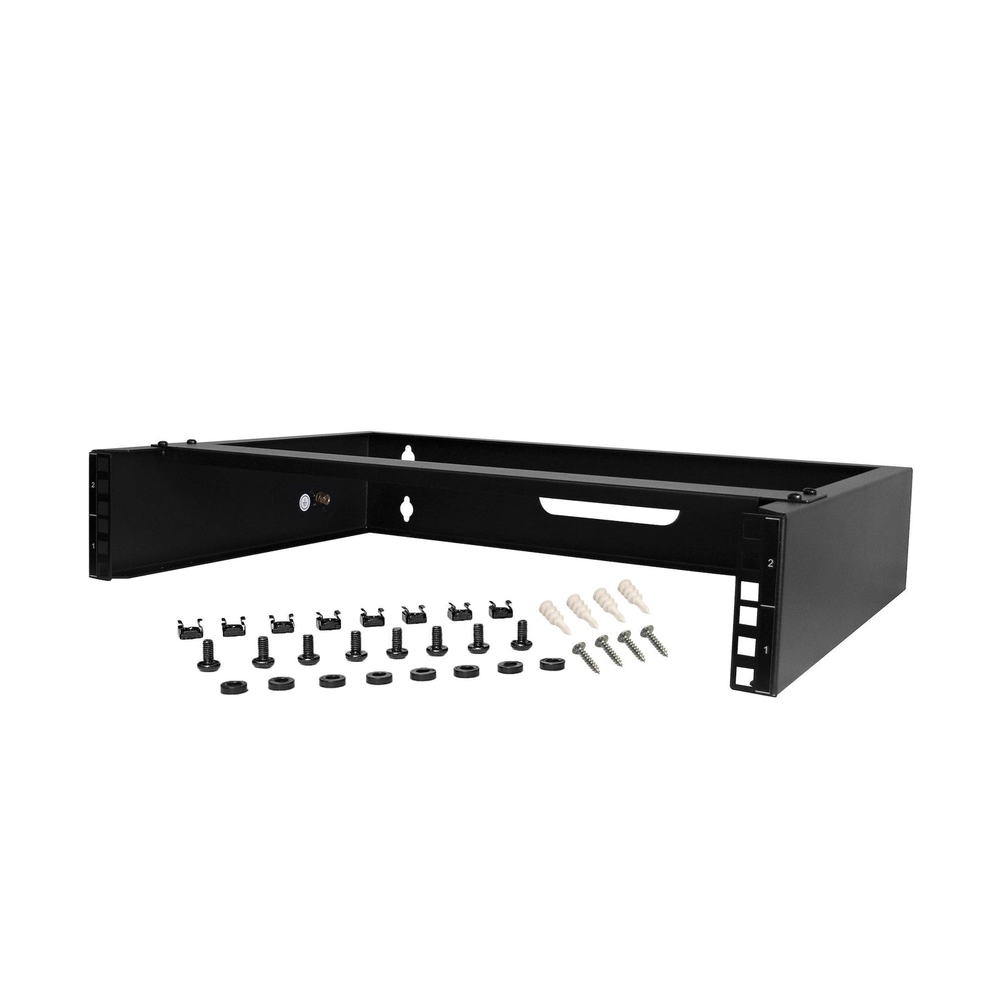 StarTech.com 2U Wall Mount Network Rack - 14In. Deep (Low Profile) - 19" Patch Panel