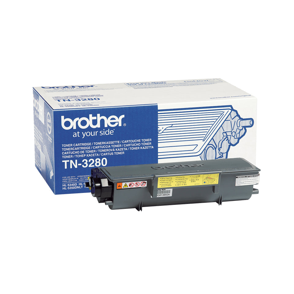 Brother TN-3280 Toner Cartridge (8K pages, Brother HL-5340)