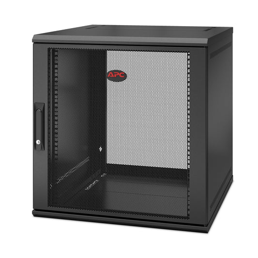 APC NetShelter WX AR112SH6 - 12U, 19 inch patch cabinet, Wall mount, Pre-assembled Rack