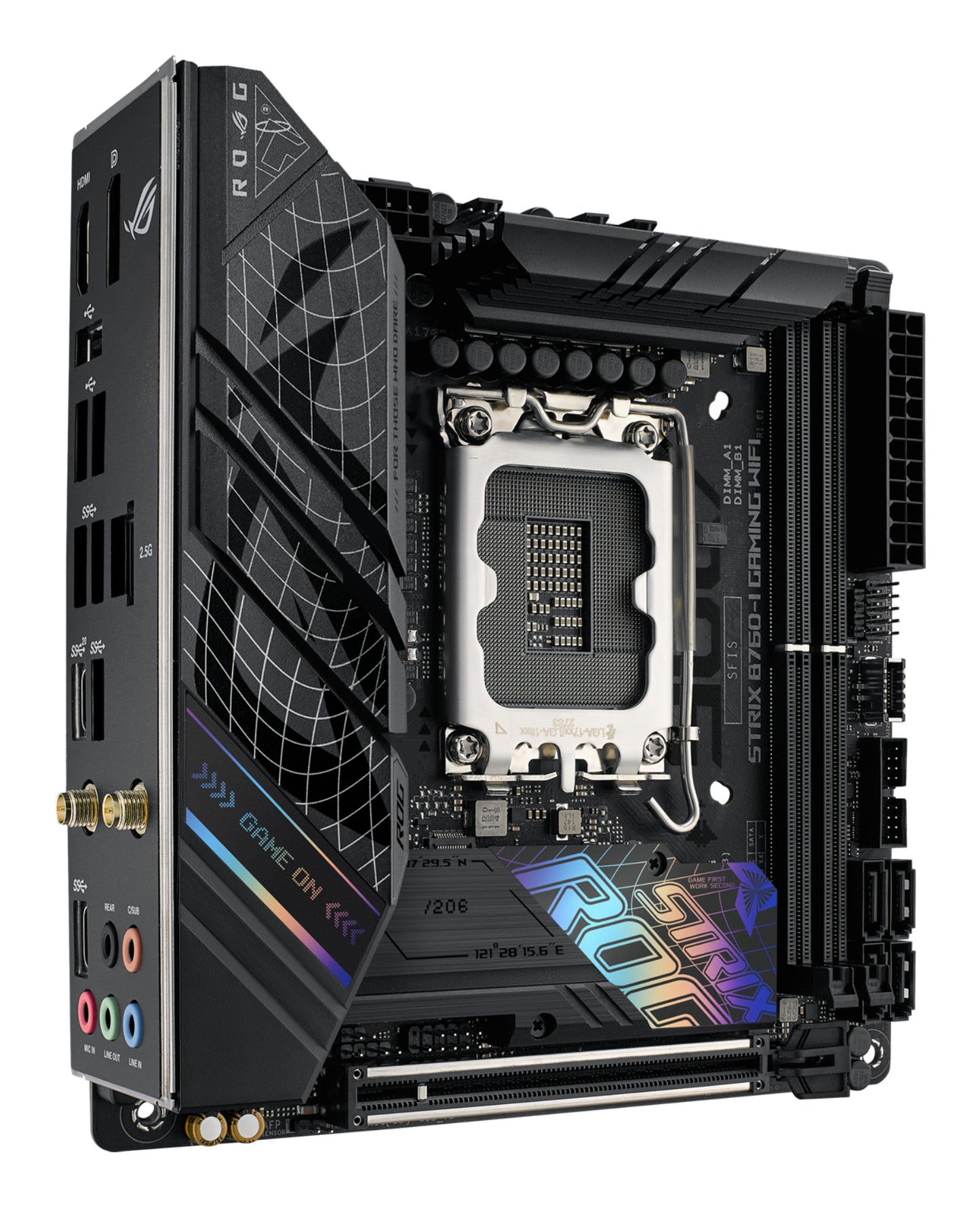ASUS ROG STRIX B760-I GAMING WIFI Intel B760 LGA 1700 mini ITX Motherboard