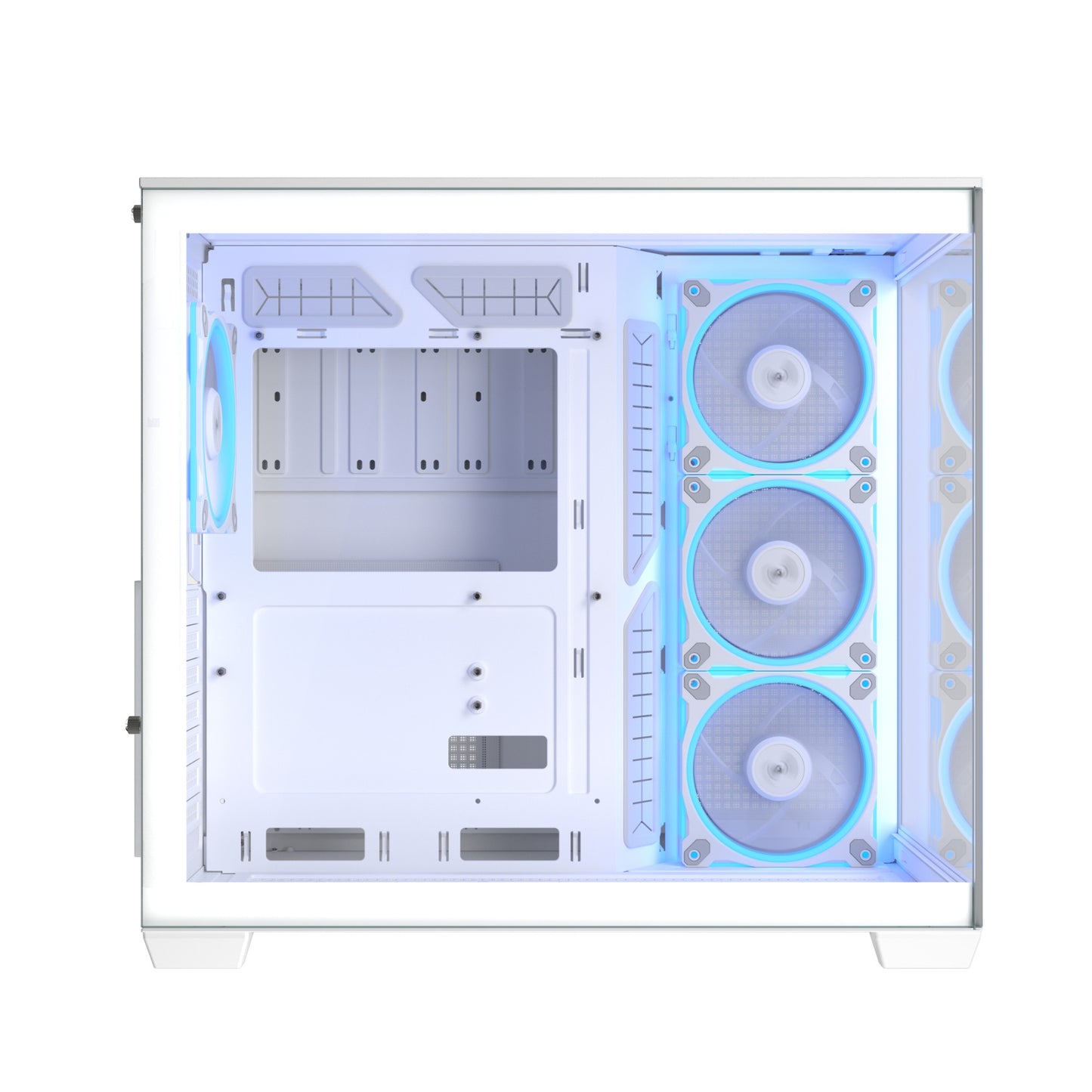 ASUS A32 Plus TG ARGB White Midi Tower PC Case