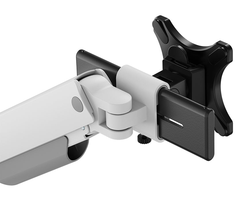 Neomounts DS65S-950WH2 Monitor arm 24-34" - gas spring - Topfix - multi-adjustable