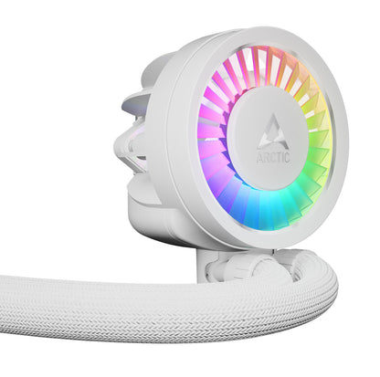 ARCTIC Liquid Freezer III Pro 420 A-RGB (White) - Multi Compatible All-in-One CPU Cooling