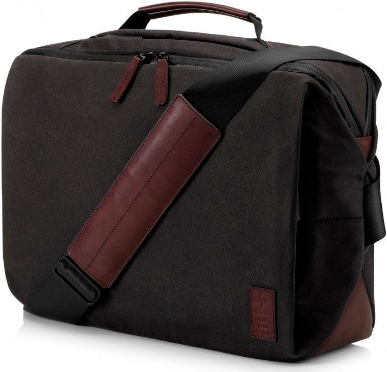 HP 8GF07AA 39.6 cm (15.6") Briefcase Brown Laptop Bag