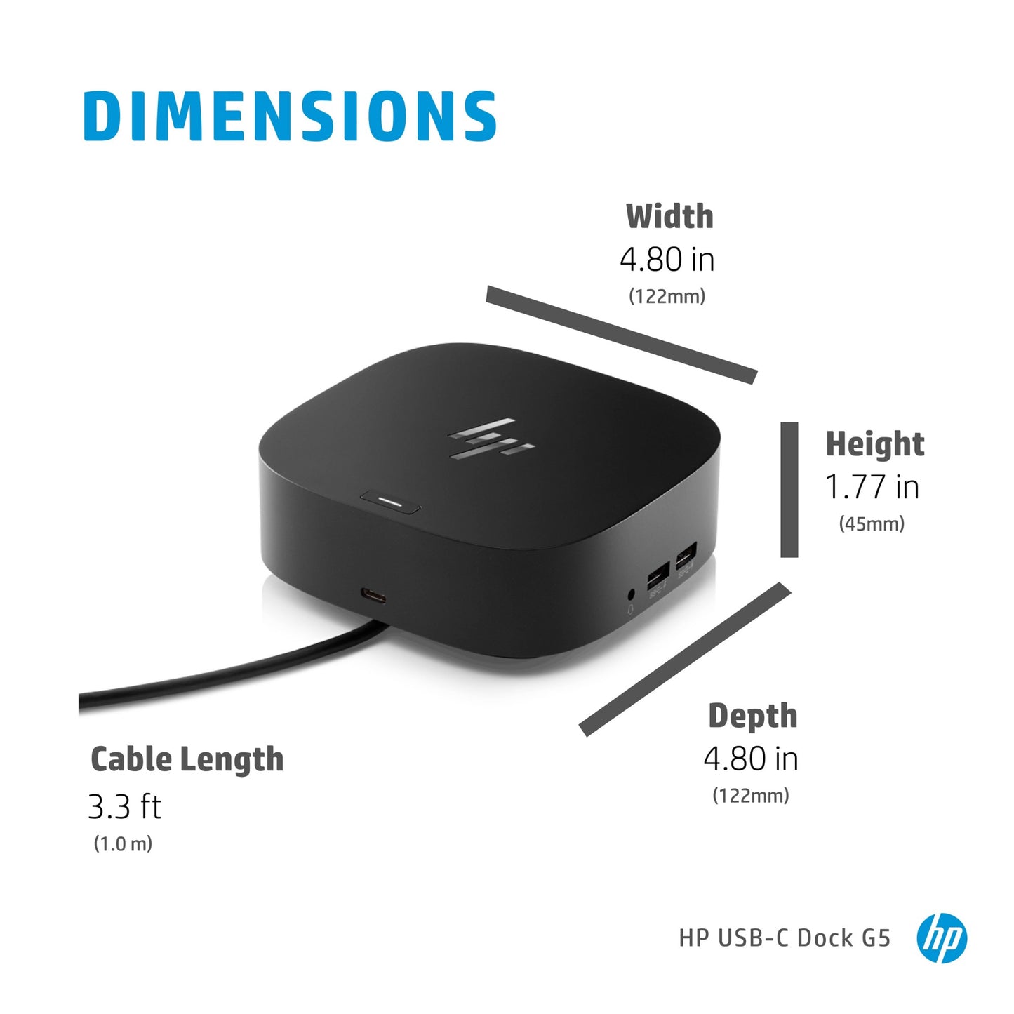 HP G5 USB-C Docking Station