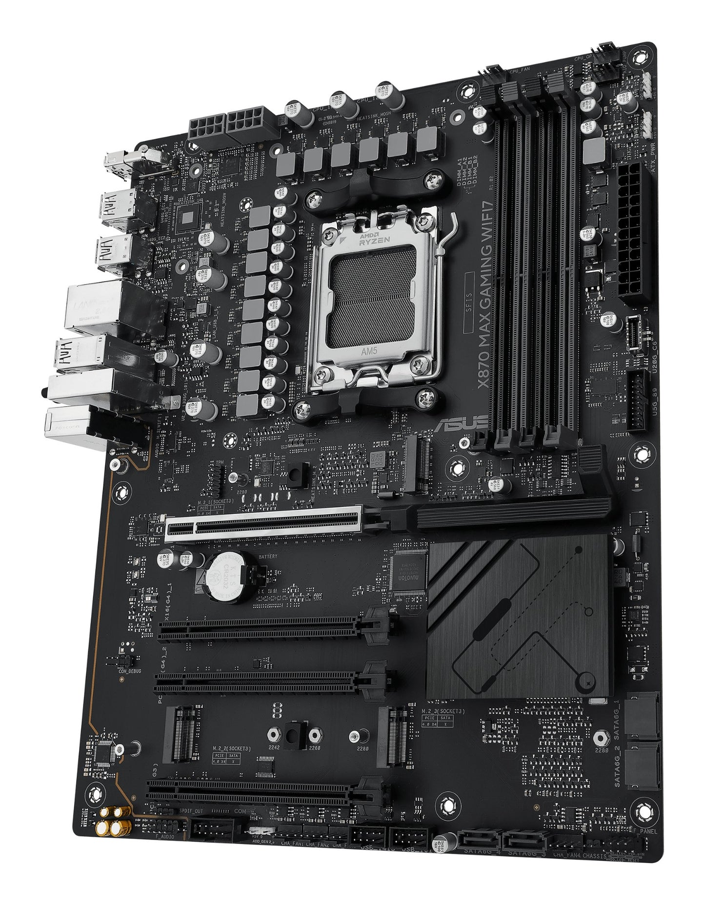 ASUS X870 MAX GAMING WIFI7 AMD X870 Socket AM5 ATX Motherboard