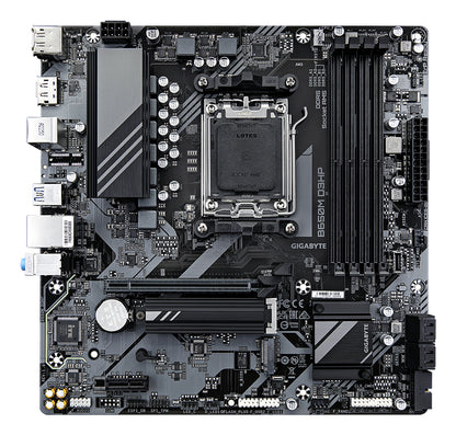 Gigabyte B650M D3HP Motherboard - AMD Ryzen 9000 Series CPUs, 5+2+2 Phases VRM, up